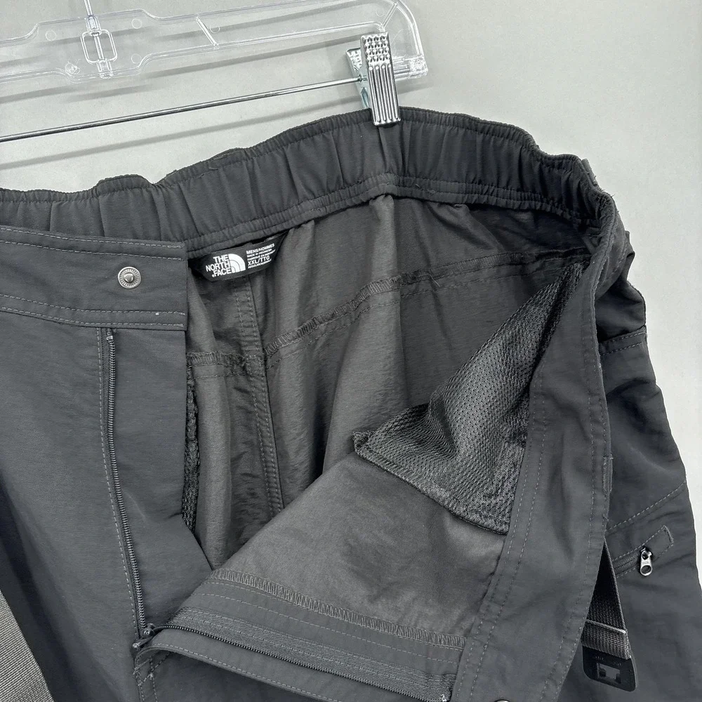 The North Face Pants Mens XXL Gray Cargo Belted Hiking Paramount Convertible 32